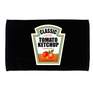 Tomato Ketchup Condiment Group Halloween Costume Microfiber Hand Towel