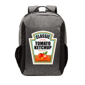 Tomato Ketchup Condiment Group Halloween Costume Vector Backpack