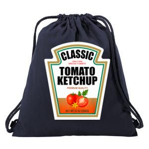 Tomato Ketchup Condiment Group Halloween Costume Drawstring Bag