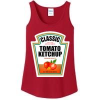 Tomato Ketchup Condiment Group Halloween Costume Ladies Essential Tank