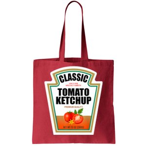 Tomato Ketchup Condiment Group Halloween Costume Tote Bag