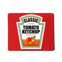 Tomato Ketchup Condiment Group Halloween Costume Mousepad