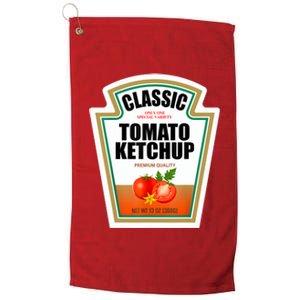 Tomato Ketchup Condiment Group Halloween Costume Platinum Collection Golf Towel