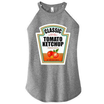 Tomato Ketchup Condiment Group Halloween Costume Women’s Perfect Tri Rocker Tank