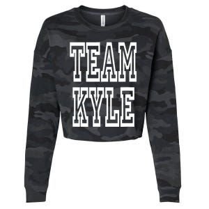 Team Kyle Clothing For People Who Like Kyle Cropped Pullover Crew