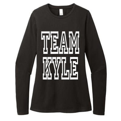 Team Kyle Clothing For People Who Like Kyle Womens CVC Long Sleeve Shirt