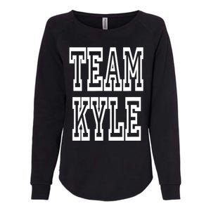 Team Kyle Clothing For People Who Like Kyle Womens California Wash Sweatshirt