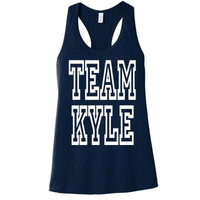 Team Kyle Clothing For People Who Like Kyle Women's Racerback Tank