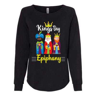 Three Kings Day Epiphany Celebration Christianity Gift Womens California Wash Sweatshirt