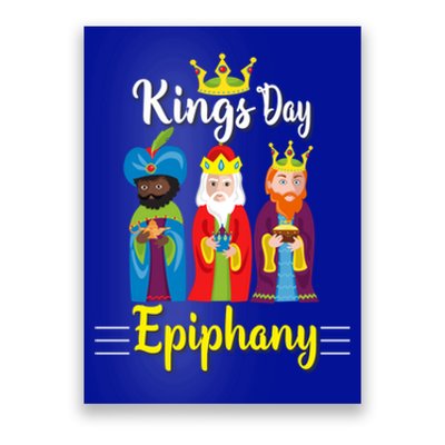 Three Kings Day Epiphany Celebration Christianity Gift Poster