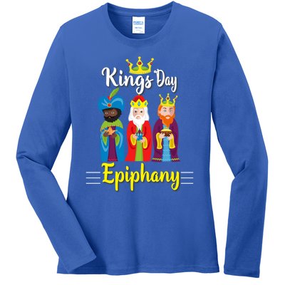 Three Kings Day Epiphany Celebration Christianity Gift Ladies Long Sleeve Shirt