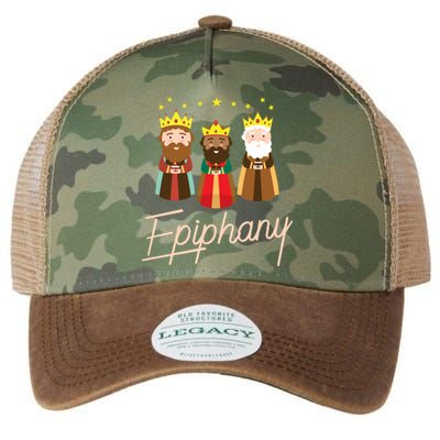 Three Kings Day Epiphany Celebration Cool Gift Christianity Legacy Tie Dye Trucker Hat