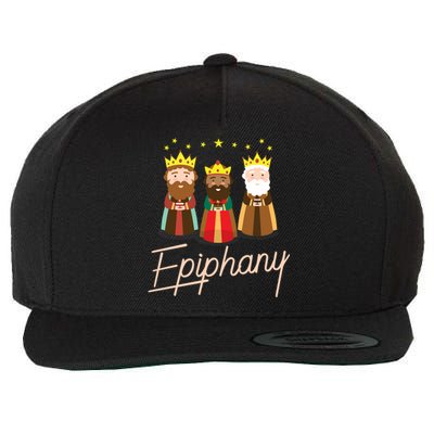 Three Kings Day Epiphany Celebration Cool Gift Christianity Wool Snapback Cap