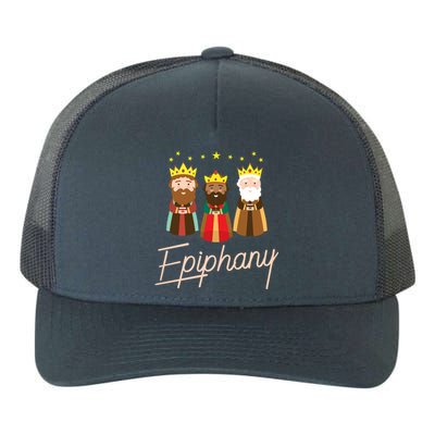 Three Kings Day Epiphany Celebration Cool Gift Christianity Yupoong Adult 5-Panel Trucker Hat