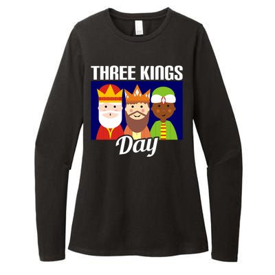 Three Kings Day Epiphany Gift Womens CVC Long Sleeve Shirt