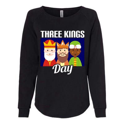 Three Kings Day Epiphany Gift Womens California Wash Sweatshirt