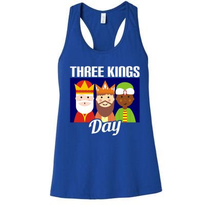 Three Kings Day Epiphany Gift Women's Racerback Tank