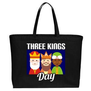 Three Kings Day Epiphany Gift Cotton Canvas Jumbo Tote