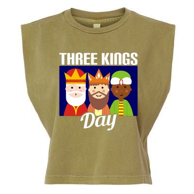 Three Kings Day Epiphany Gift Garment-Dyed Women's Muscle Tee