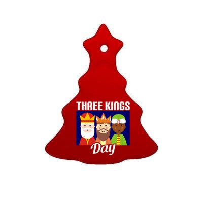 Three Kings Day Epiphany Gift Ceramic Tree Ornament