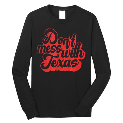 Texas KidsKids DonT Mess With The Texas Long Sleeve Shirt