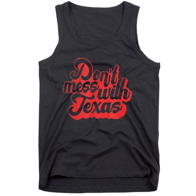 Texas KidsKids DonT Mess With The Texas Tank Top