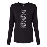 Trixie & K Drag Allstar Drag Queen Gift Womens Cotton Relaxed Long Sleeve T-Shirt