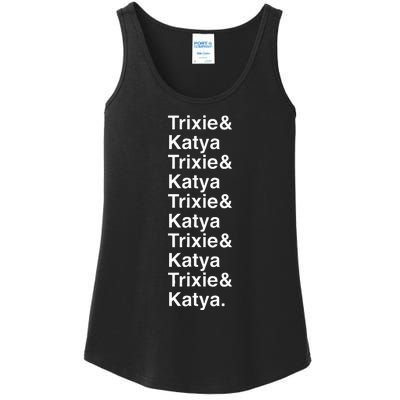 Trixie & K Drag Allstar Drag Queen Gift Ladies Essential Tank