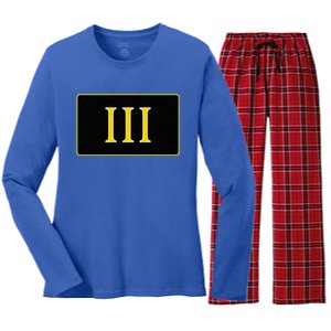 Tae Kwon Do In Korean 03 Dan With Korean Flag Women's Long Sleeve Flannel Pajama Set 