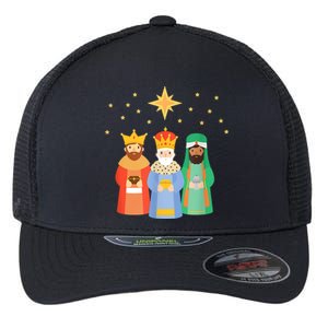 Three Kings Day Epiphany Celebration Christianity Flexfit Unipanel Trucker Cap