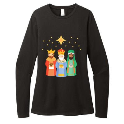 Three Kings Day Epiphany Celebration Christianity Womens CVC Long Sleeve Shirt