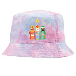 Three Kings Day Epiphany Celebration Christianity Tie-Dyed Bucket Hat