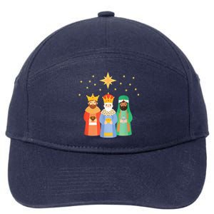 Three Kings Day Epiphany Celebration Christianity 7-Panel Snapback Hat