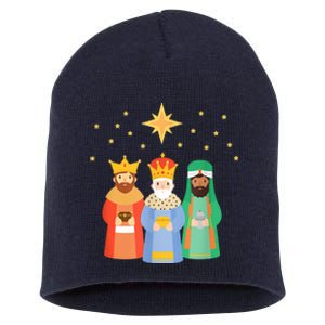 Three Kings Day Epiphany Celebration Christianity Short Acrylic Beanie