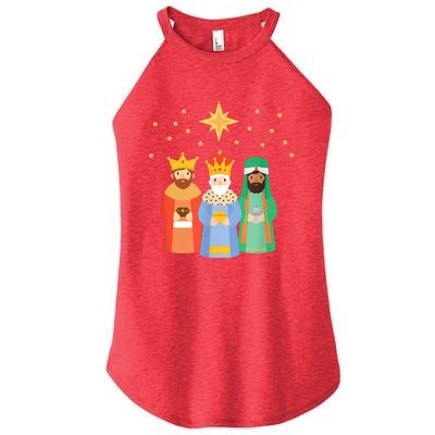 Three Kings Day Epiphany Celebration Christianity Women's Perfect Tri Rocker Tank