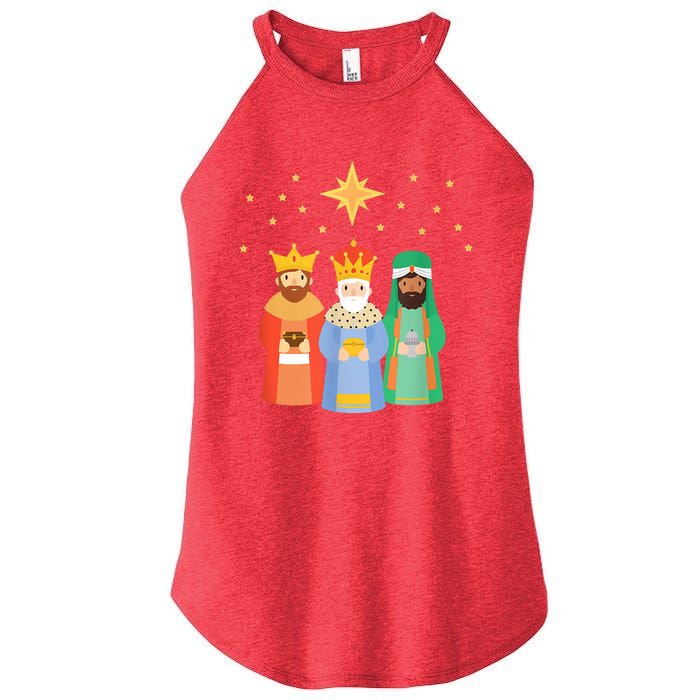 Three Kings Day Epiphany Celebration Christianity Women's Perfect Tri Rocker Tank