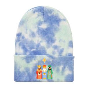 Three Kings Day Epiphany Celebration Christianity Tie Dye 12in Knit Beanie