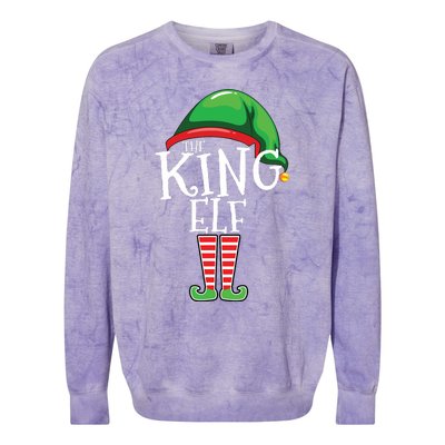 The King Family Matching Group Christmas Gift Dad Colorblast Crewneck Sweatshirt