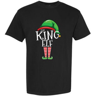 The King Family Matching Group Christmas Gift Dad Garment-Dyed Heavyweight T-Shirt