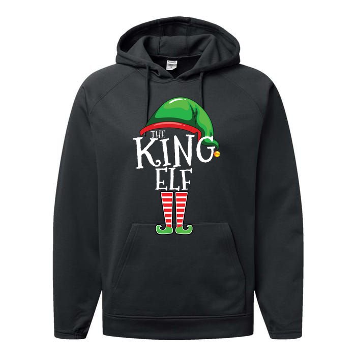 The King Family Matching Group Christmas Gift Dad Performance Fleece Hoodie