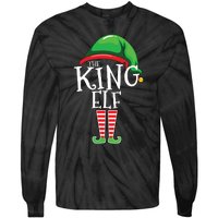 The King Family Matching Group Christmas Gift Dad Tie-Dye Long Sleeve Shirt