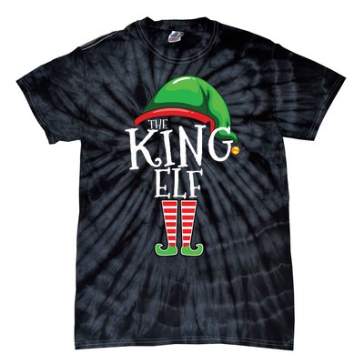 The King Family Matching Group Christmas Gift Dad Tie-Dye T-Shirt