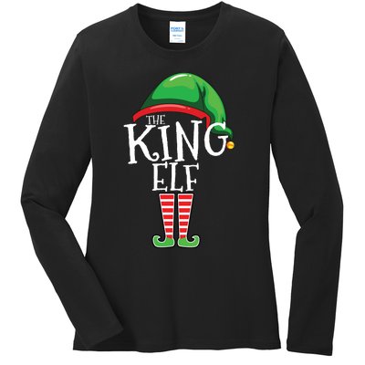 The King Family Matching Group Christmas Gift Dad Ladies Long Sleeve Shirt