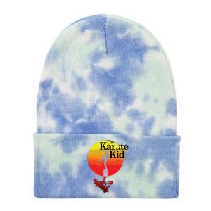 The Karate Funny Tie Dye 12in Knit Beanie