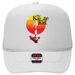 The Karate Funny High Crown Mesh Back Trucker Hat