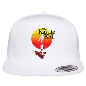 The Karate Funny Flat Bill Trucker Hat