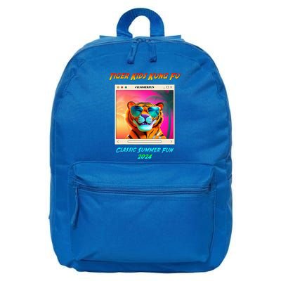 Tiger Kung Fu Summer Fun Smiling Tiger 16 in Basic Backpack