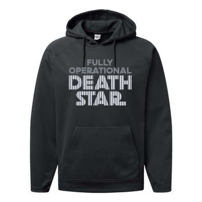 Tommy Kahnle Fully Operational Death Star Performance Fleece Hoodie