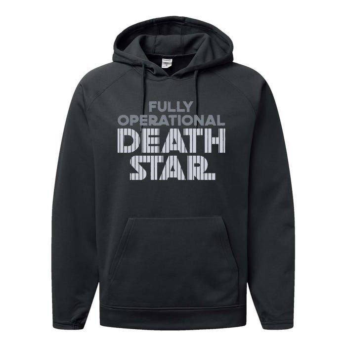 Tommy Kahnle Fully Operational Death Star Performance Fleece Hoodie