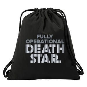 Tommy Kahnle Fully Operational Death Star Drawstring Bag